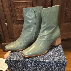 Paloma wool mint green boots